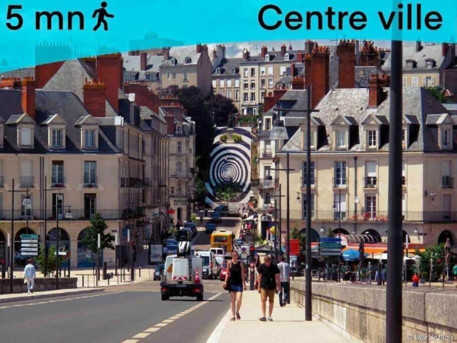 Le Repaire De Blois Hypercentre A 5 Min Chateau Kültér fotó